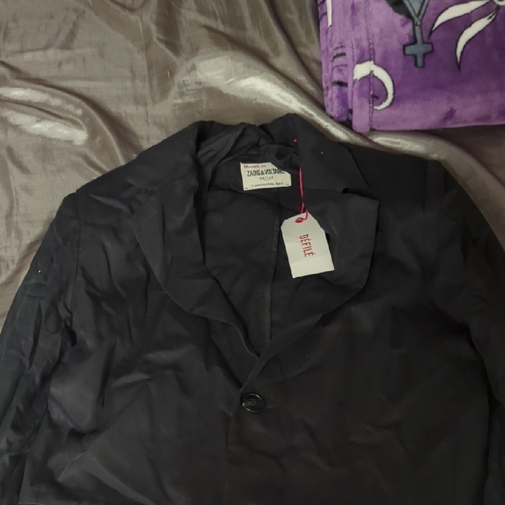 Zadig and Voltaire Black Blazer